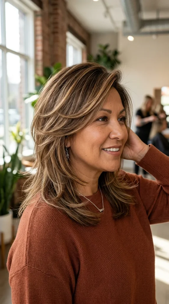 Butterfly Haircut for Fine Hair That Adds Volume
