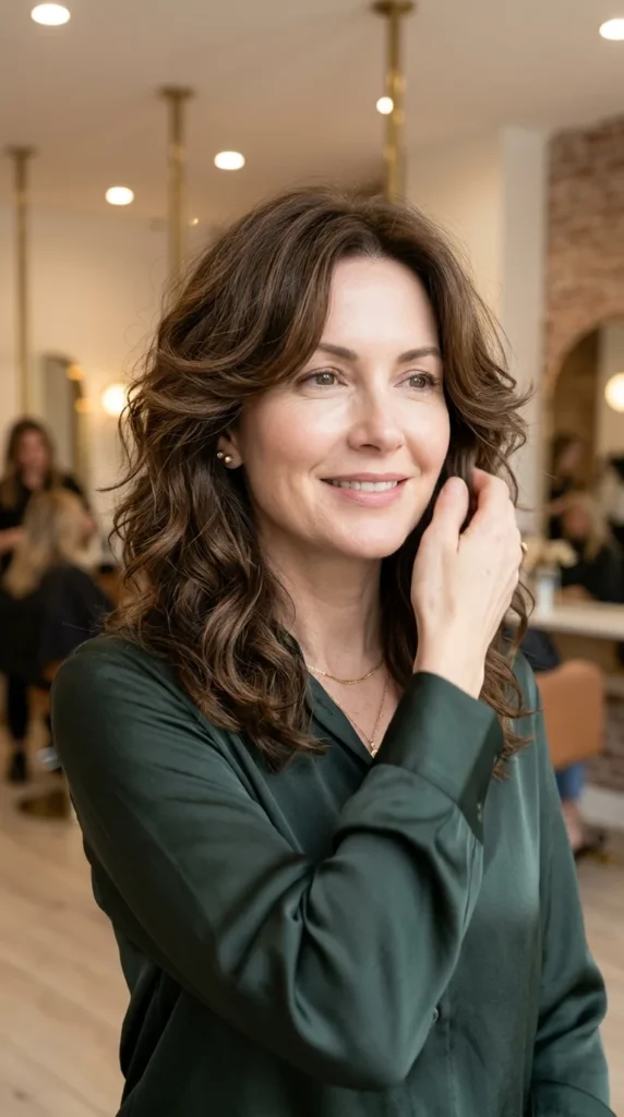 Butterfly Haircut for Naturally Wavy Hair