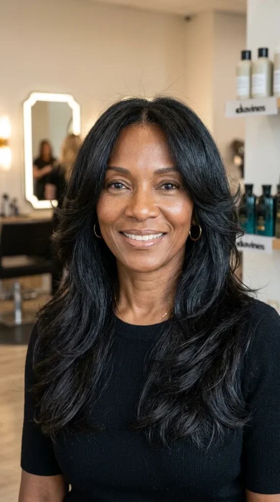Butterfly Haircut with Airy Layers