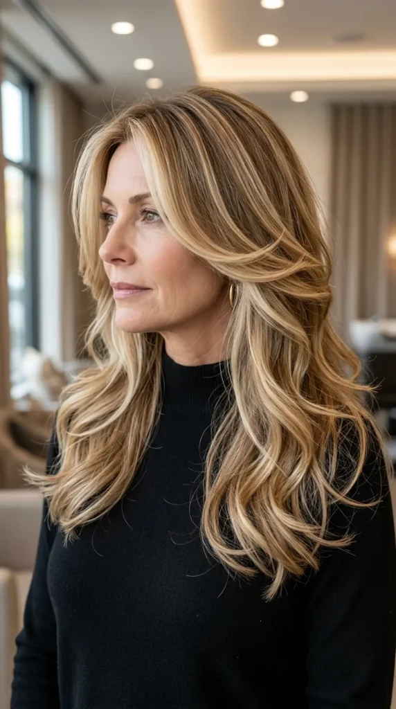 Butterfly Haircut with Balayage