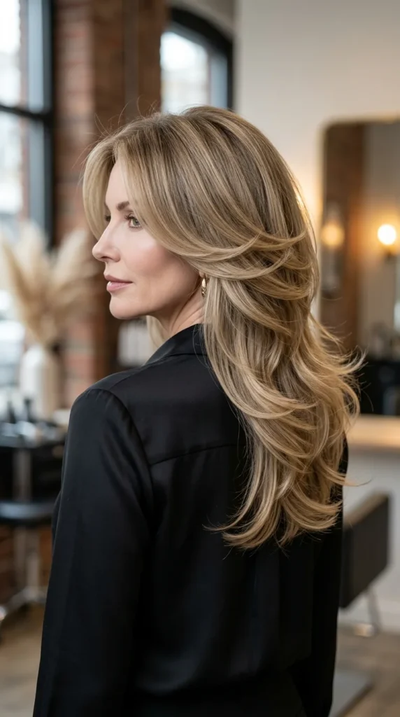 Butterfly Haircut with Luxe Salon Finish