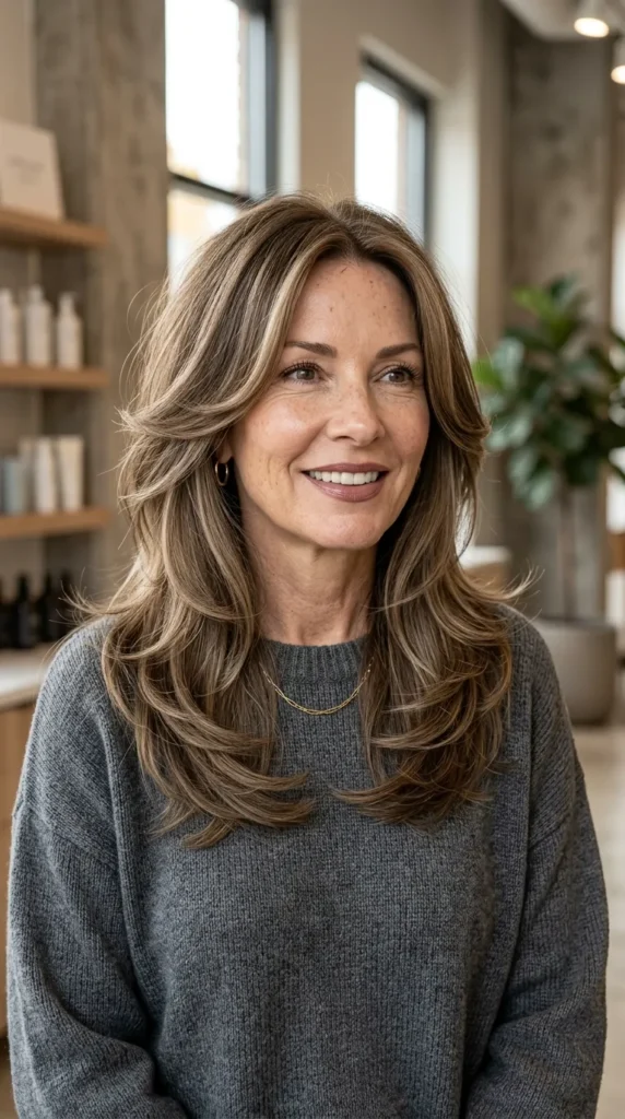 Butterfly Haircut with Natural Volume