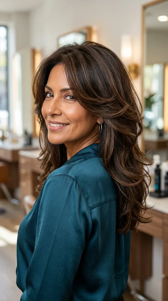 Butterfly Haircut with Seamless Blended Layers
