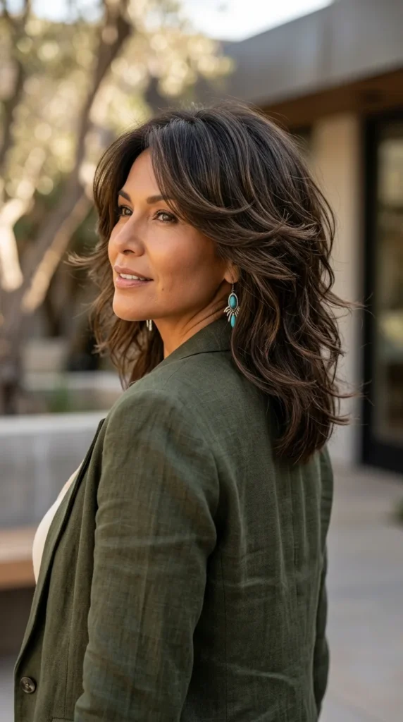 Butterfly Haircut with Soft U-Shaped Back
