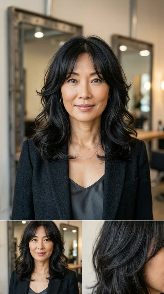 Butterfly Haircut with Subtle Internal Layers