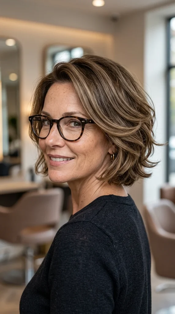 Face-Framing Layered Bob