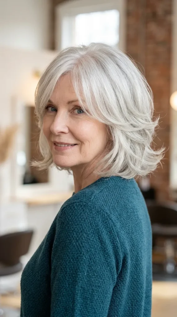 Feathered Bob with Face-Framing Layers