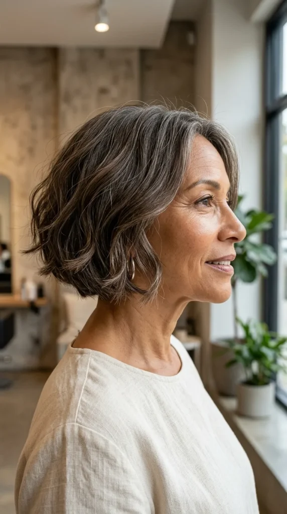 French Bob for Women Over 50