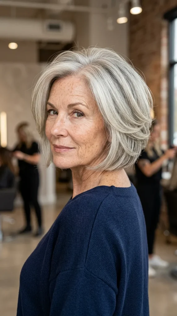 Layered Bob with Soft Volume