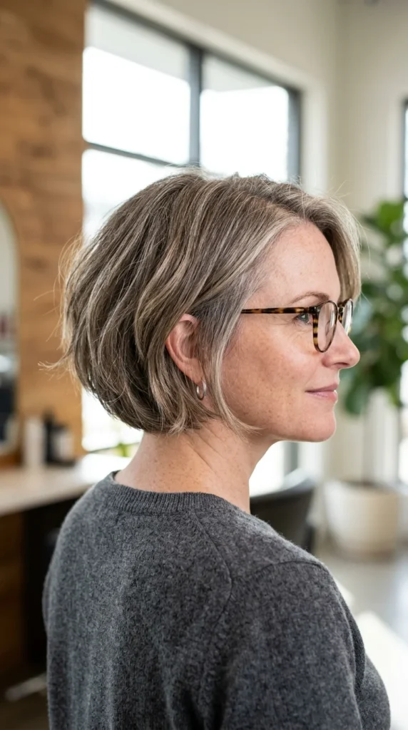 Low-Maintenance Textured Bob