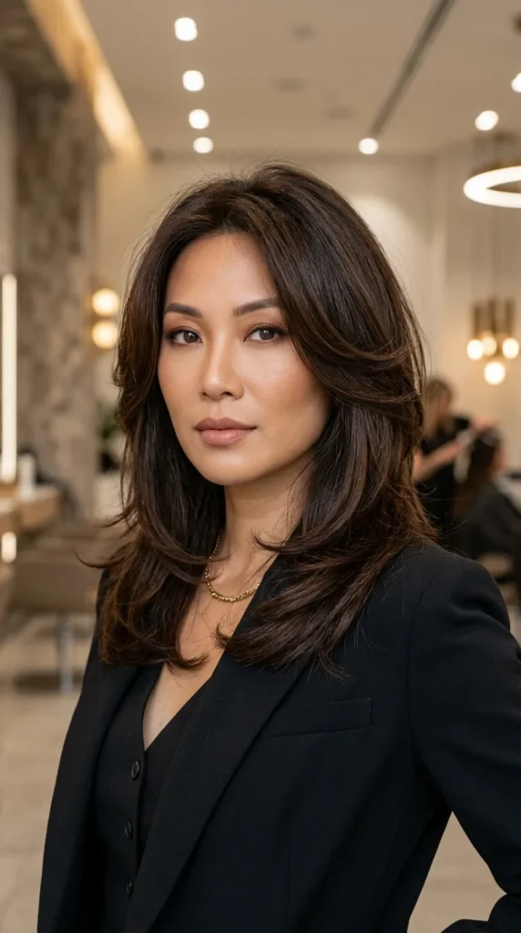 Medium Butterfly Layers with Root Lift Styling