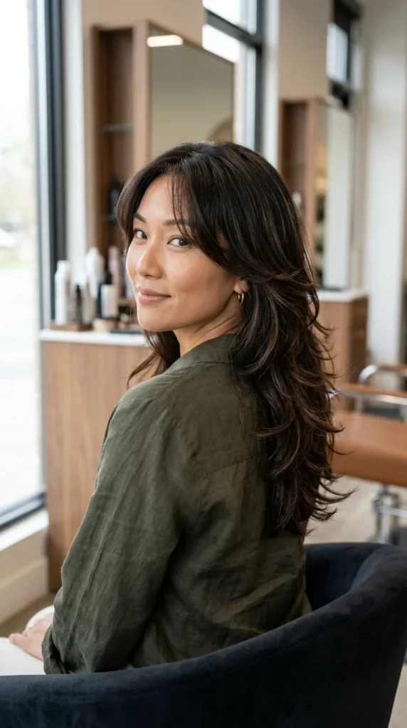 Modern Butterfly Cut with Air-Dried Texture