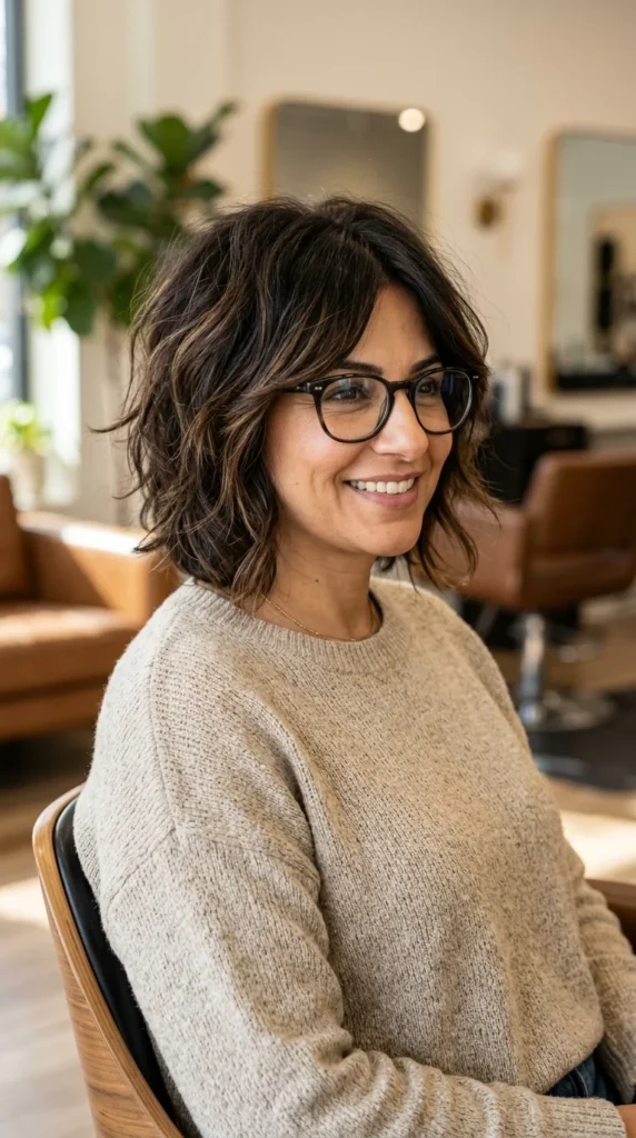 Soft Shaggy Bob