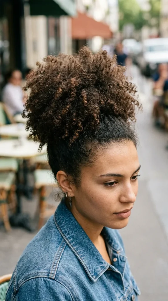 Afro Puff Ponytail
