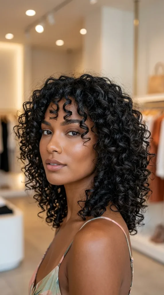 Air-Dried Natural Curls