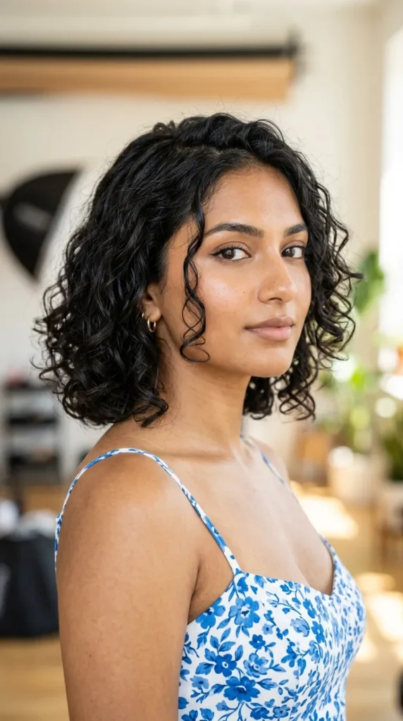 Air-Dried Natural Texture Bob