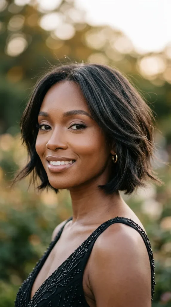 Airy Bob with Wispy Ends