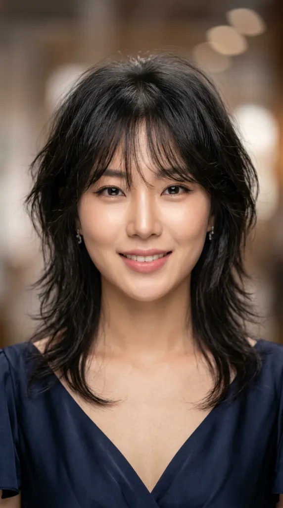 Airy Korean Wolf Cut