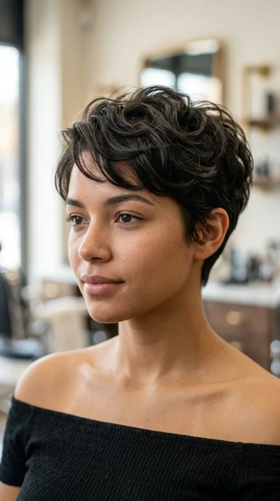 Airy Pixie for Oval Face