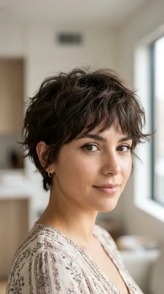 Airy Pixie with Wispy Ends