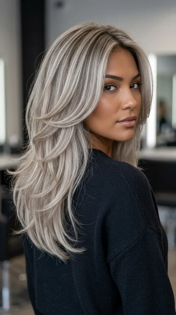 Ash Blonde U Layers