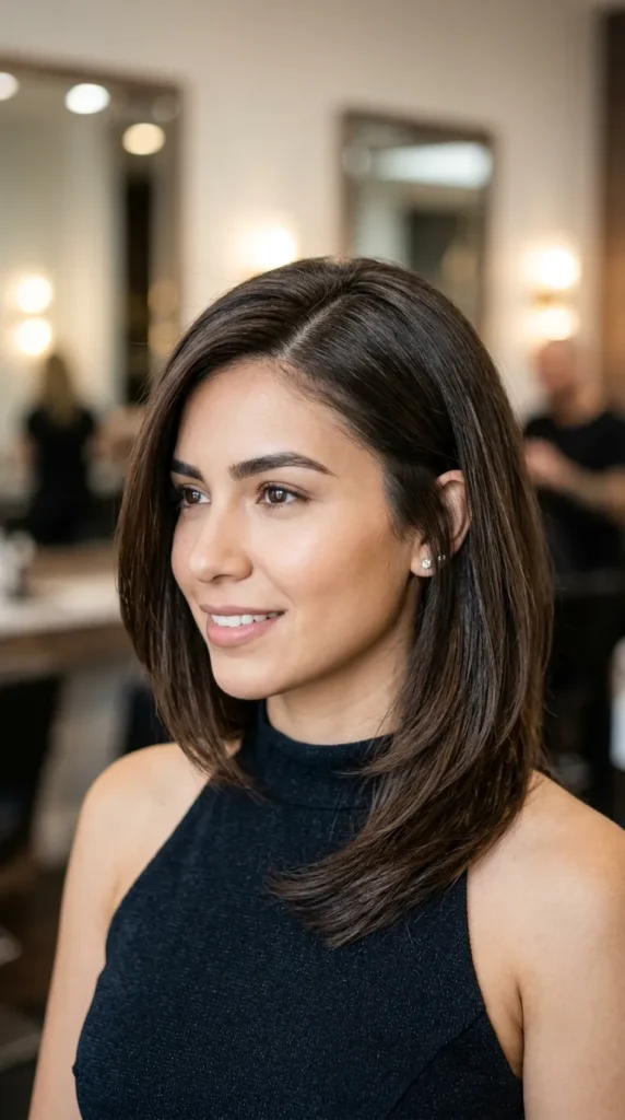Asymmetrical Bob for Thin Hair