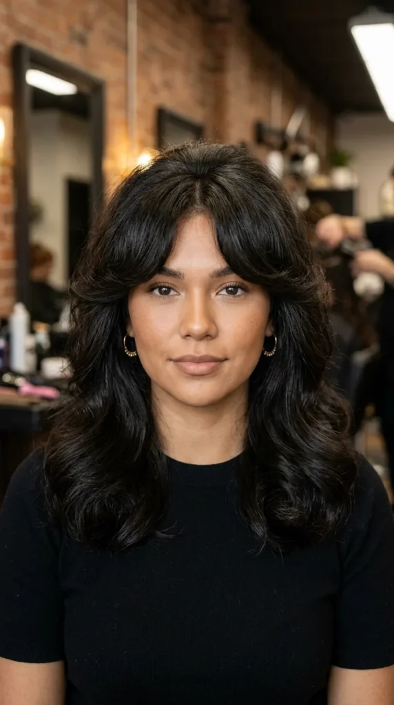 Bardot-Inspired Curtain Bangs