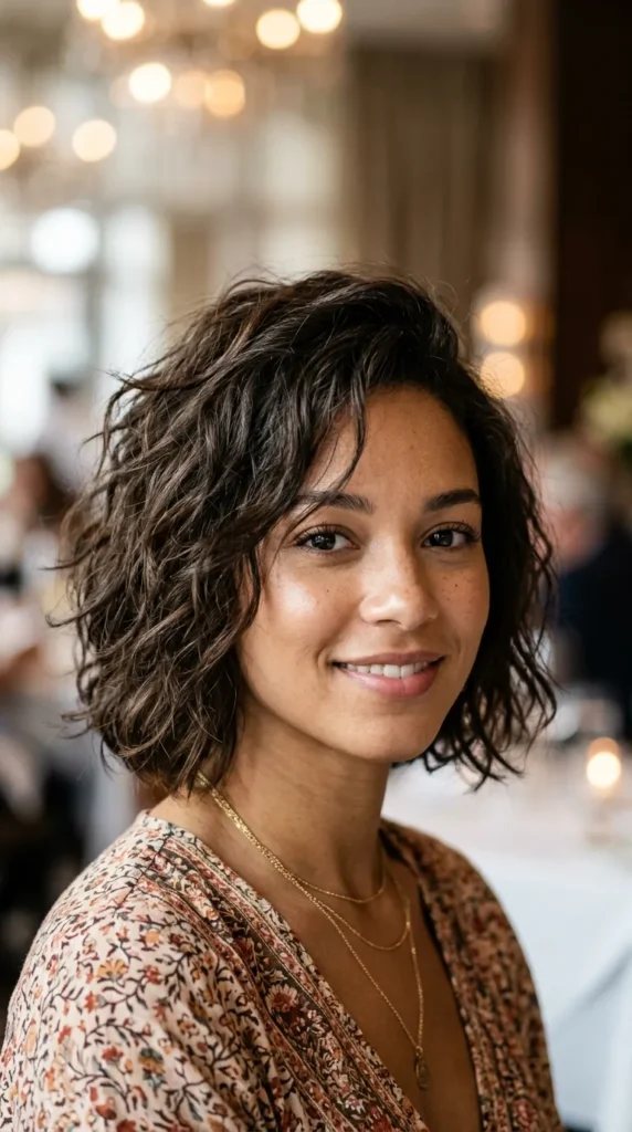 Beach Wave Bob for Thin Hair