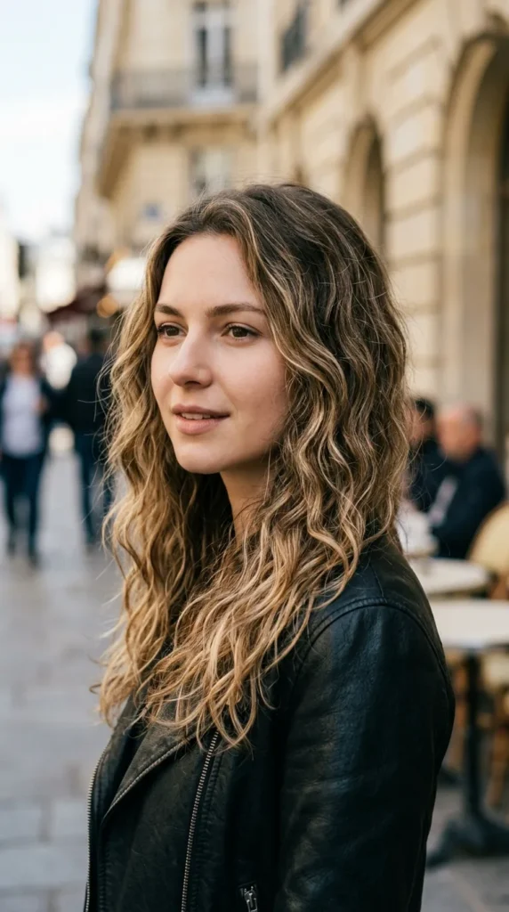 Beach Waves on Long Hair