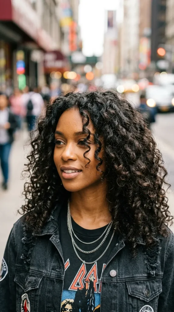 Beachy Curly Waves