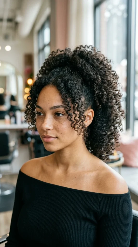 Big Hair Ponytail with Layers
