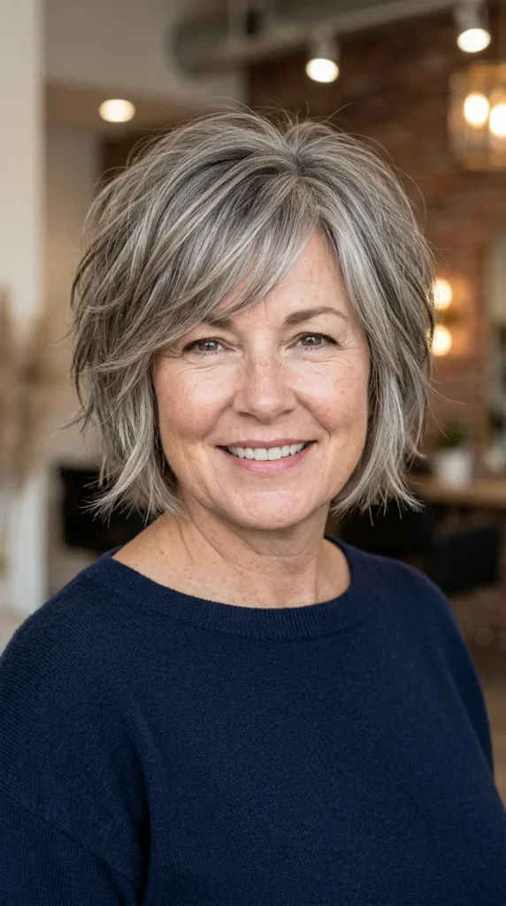 Bixie Cut for Women Over 50