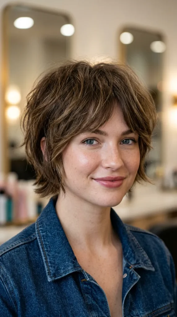 Bixie Haircut (Bob + Pixie)