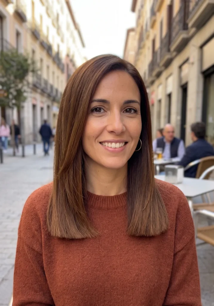 Blunt Cut with Hidden Layers for Thin Hair