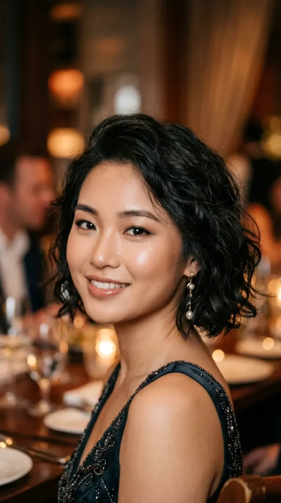 Bob for Thin Hair with Natural Texture