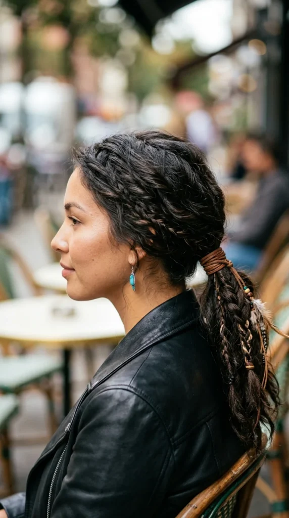 Boho Low Ponytail
