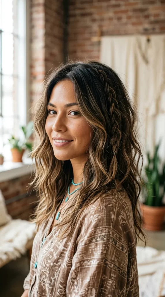 Boho U Layer Haircut