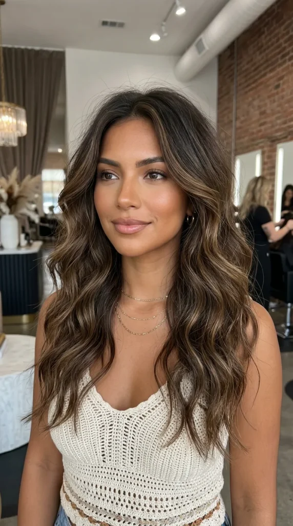 Boho Wavy V Layers