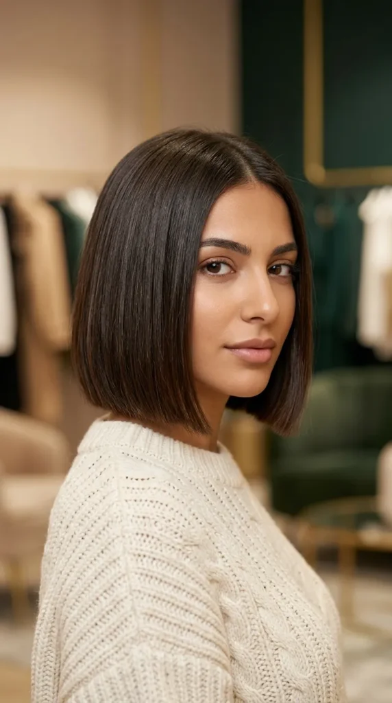 Box Bob (One-Length Modern Cut)