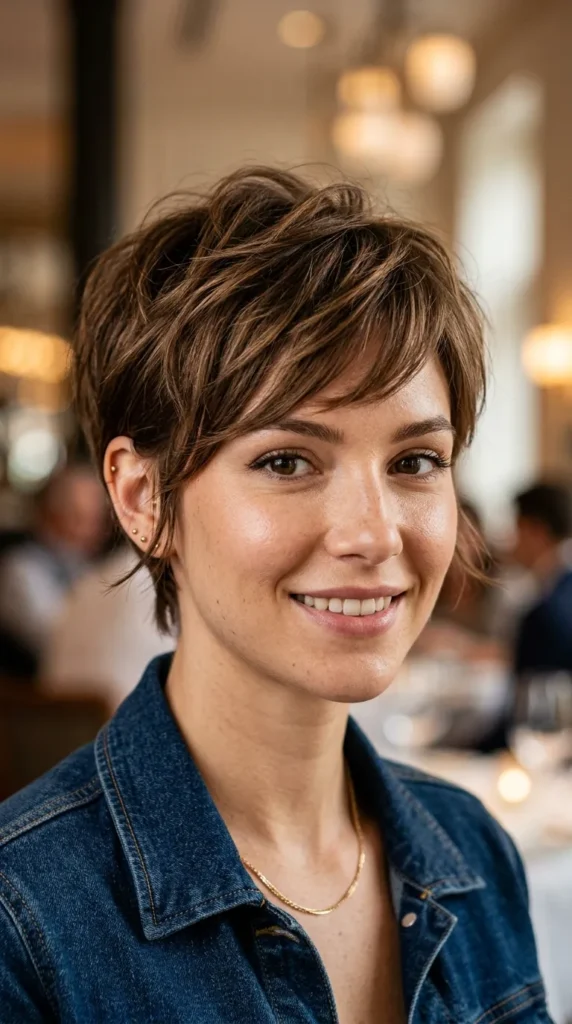 Boyish Pixie with Feminine Finish