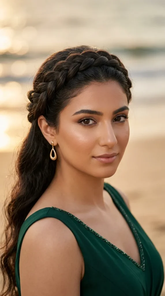 Braided Headband Hairstyle