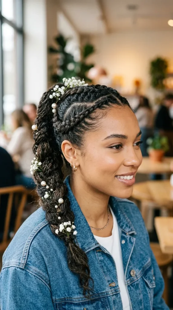 Bridal Braided Ponytail