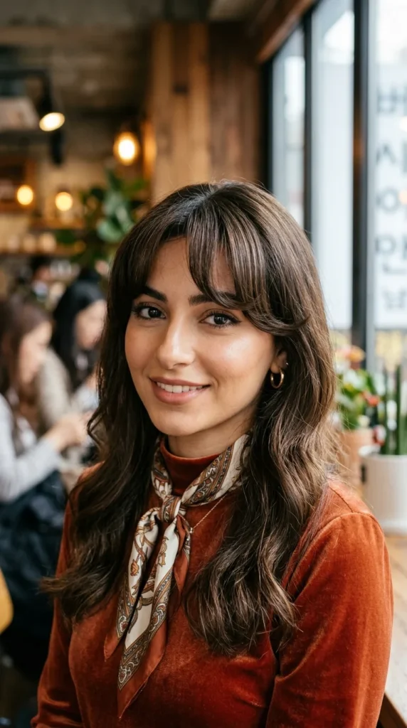 C-Curl Bangs with Korean Styling