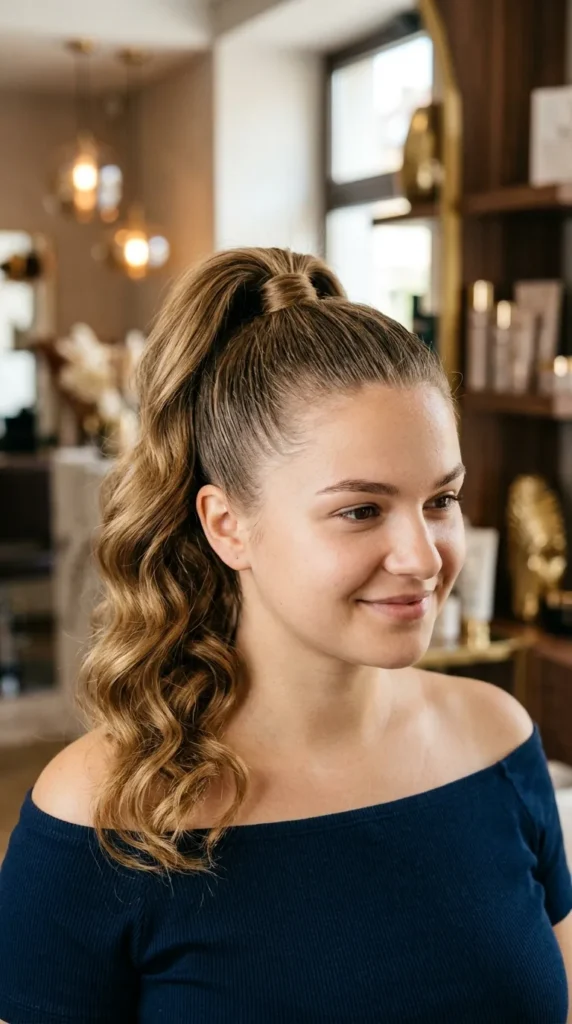 Cheerleader High Ponytail