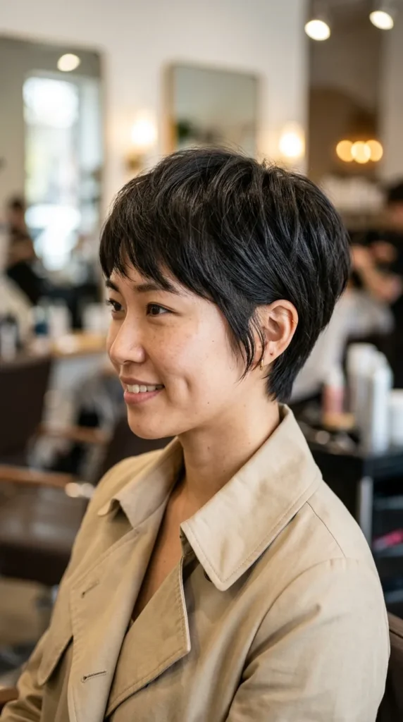 Chic Pixie for Oval Face