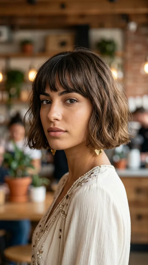 Chin-Length French Bob for Thin Hair
