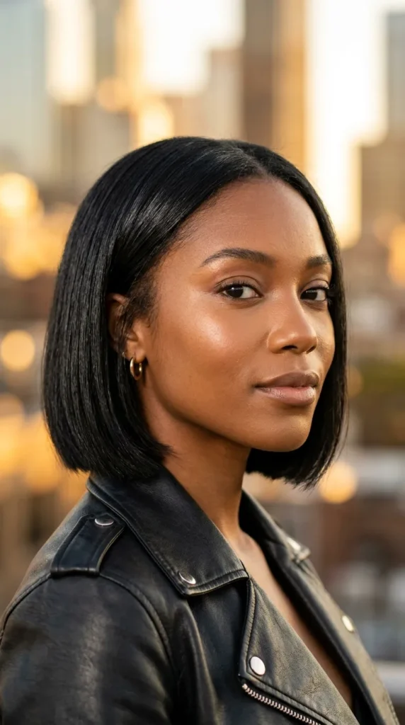 Chin-Length Italian Bob