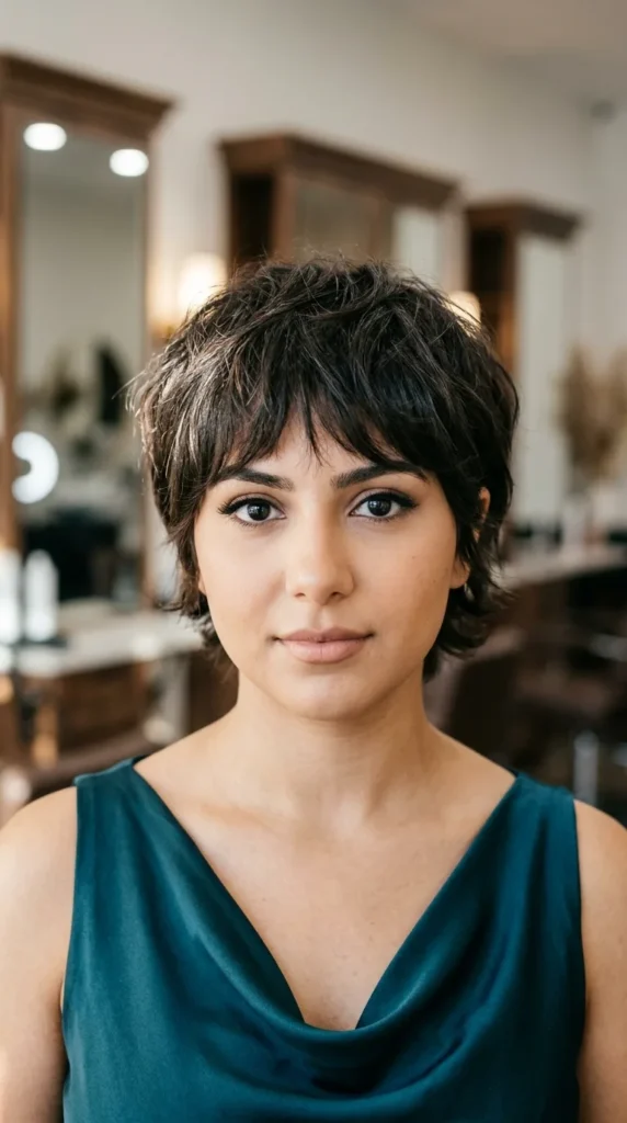 Choppy Pixie for Oval Face