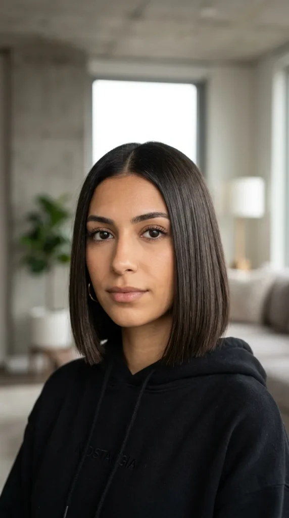 Classic Straight Bob for Thin Hair