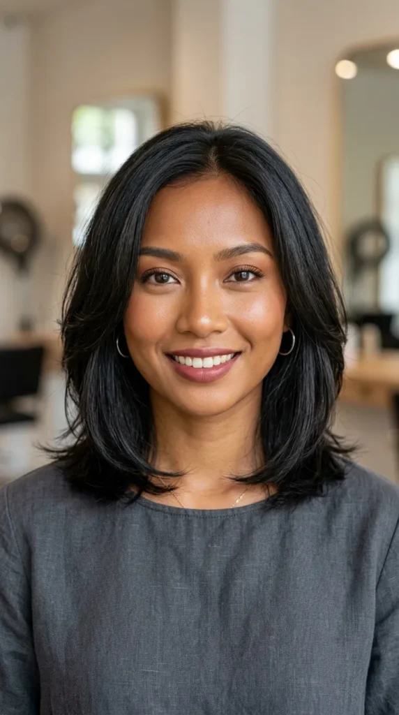 Clavi Medium Layered Haircut